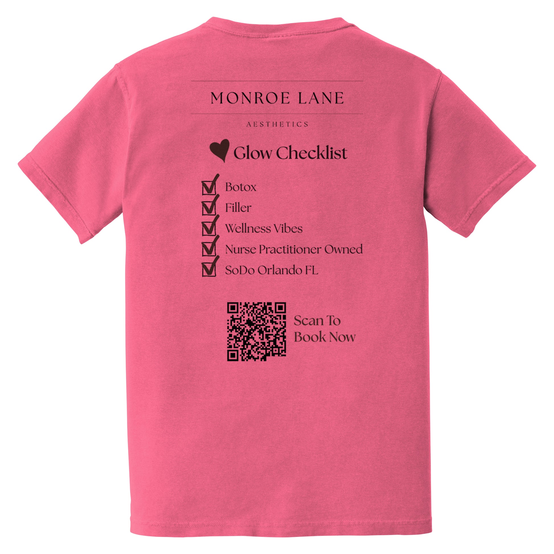 Monroe Lane Aesthetics Comfort Colors® Heavyweight Ring Spun Short Sleeve T-Shirt