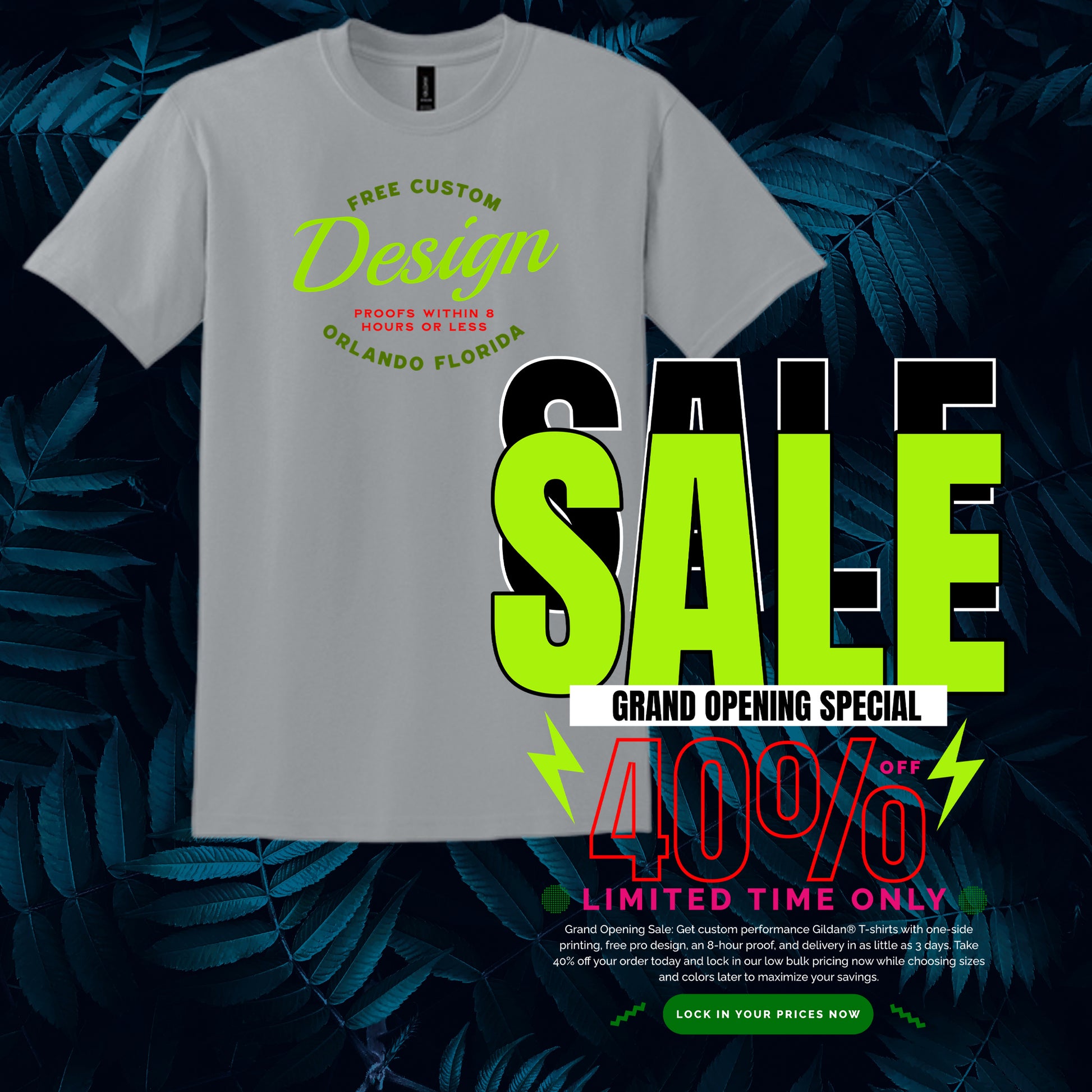 Custom Designed Gildan® DryBlend® 50 Cotton/50 Poly T-Shirt