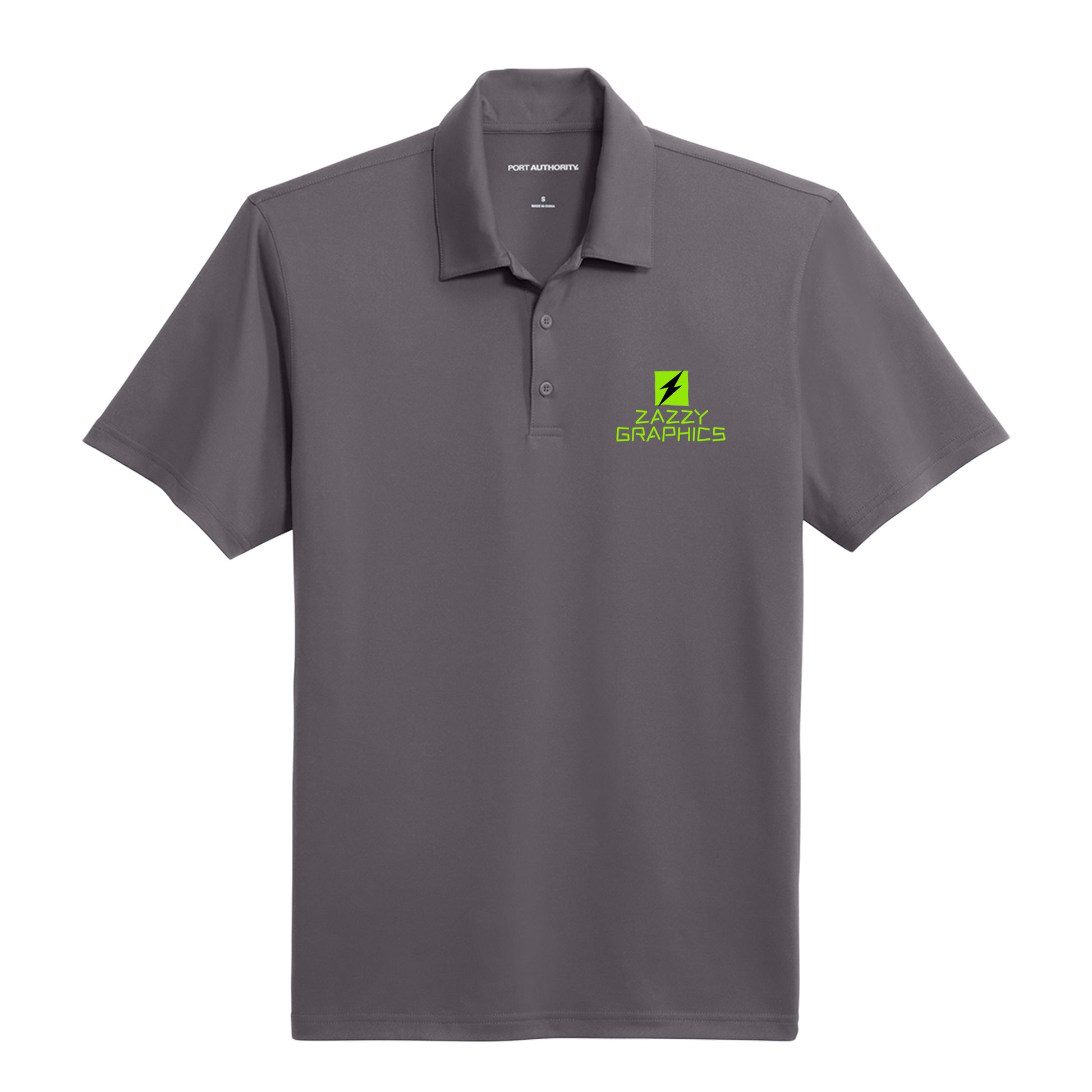 Zazzy Graphics Port Authority® Performance Staff Polo